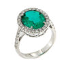 anello-oro-bianco-diamanti-smeraldo-ricristallizzato-crystal-ddonna-gioielli